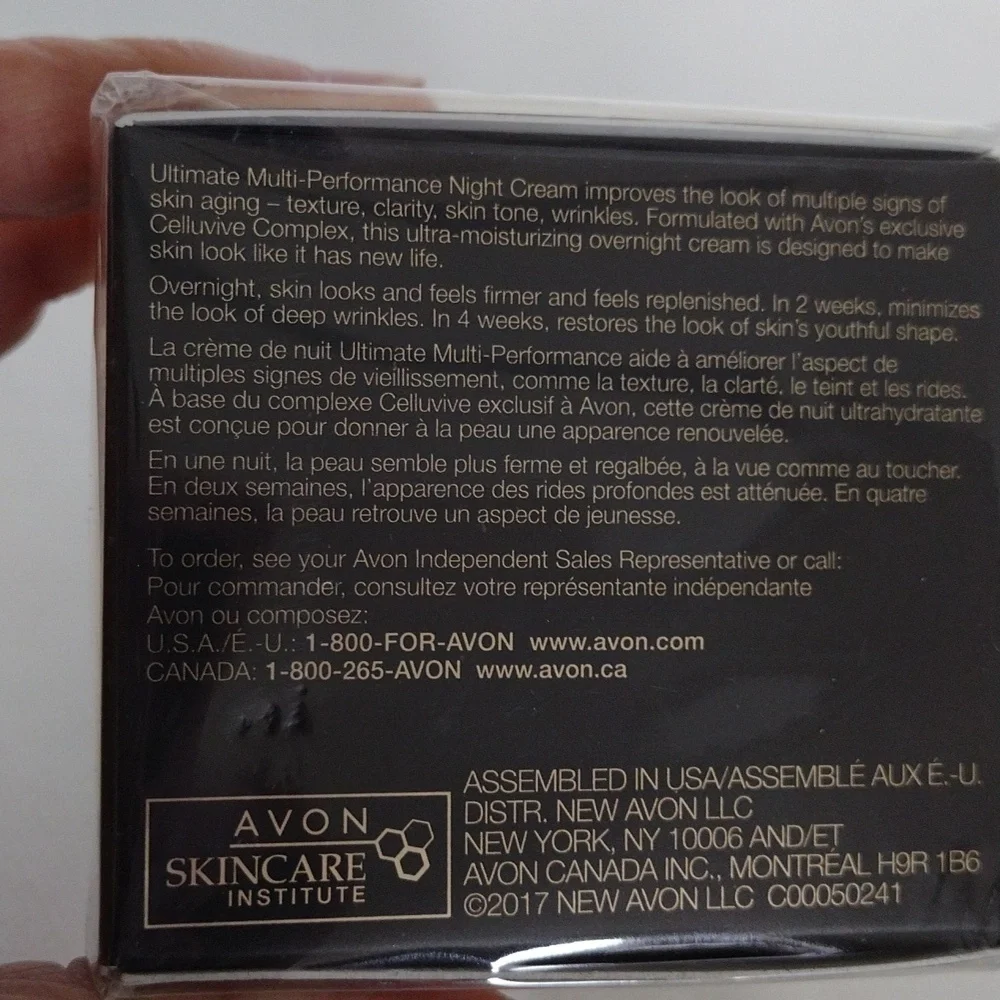 Avon‎ ANEW Ultimate Night Multi-Performance Creme 1.7oz New